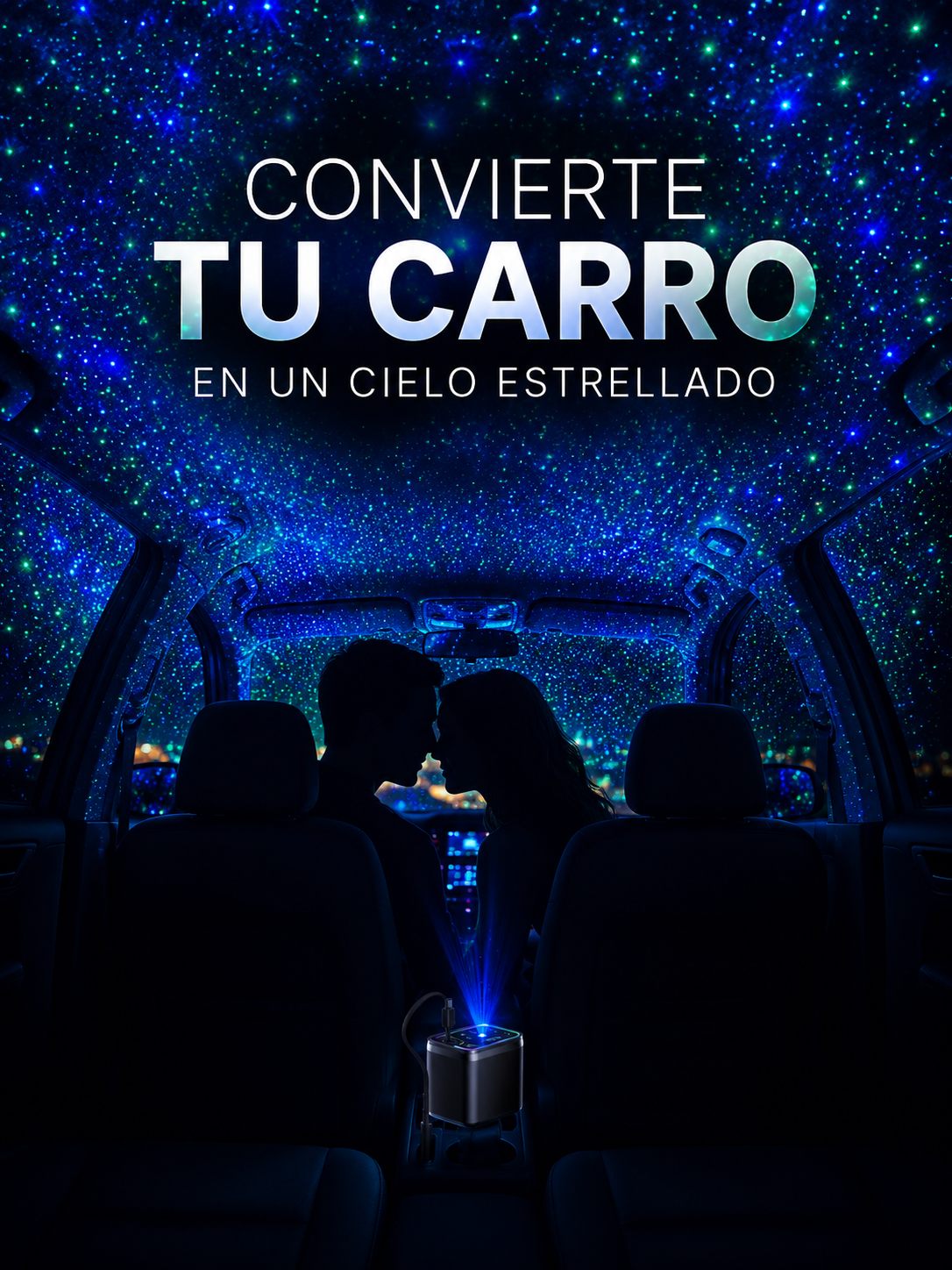 Convierte tu carro en un cielo estrellado