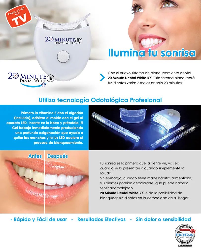 Tecnología de luz LED profesional — gel + vitamina E + luz aceleradora