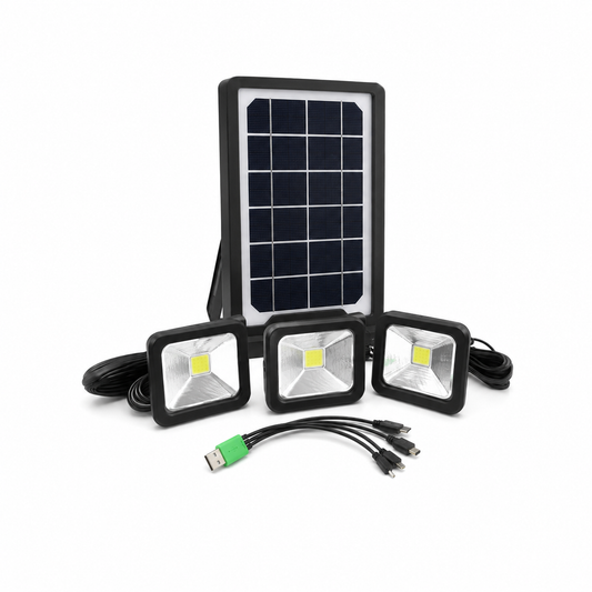 NovaSol Kit de Iluminacion Solar Portatil