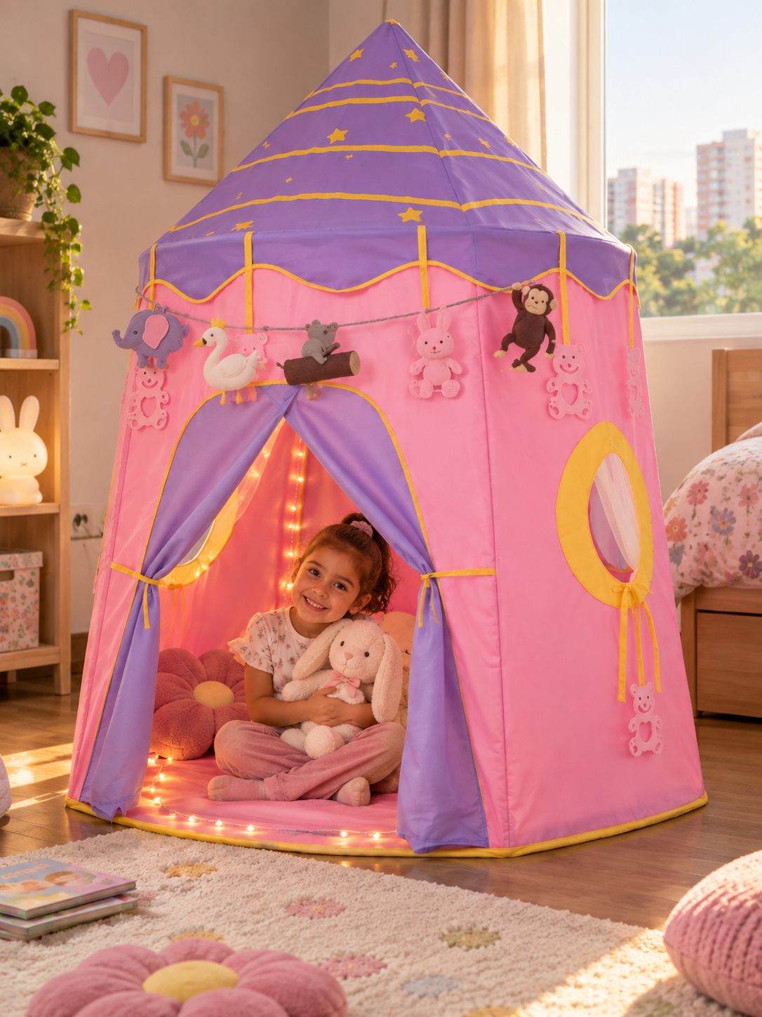 LunaCastle — la carpa castillo que enamora a las niñas, 50% OFF hoy