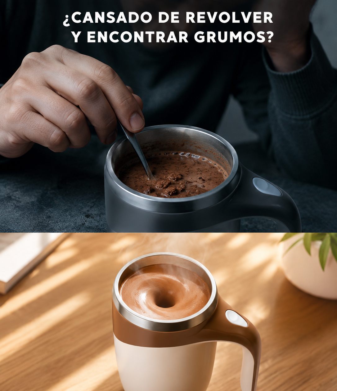 ¿Cansado de revolver y encontrar grumos?