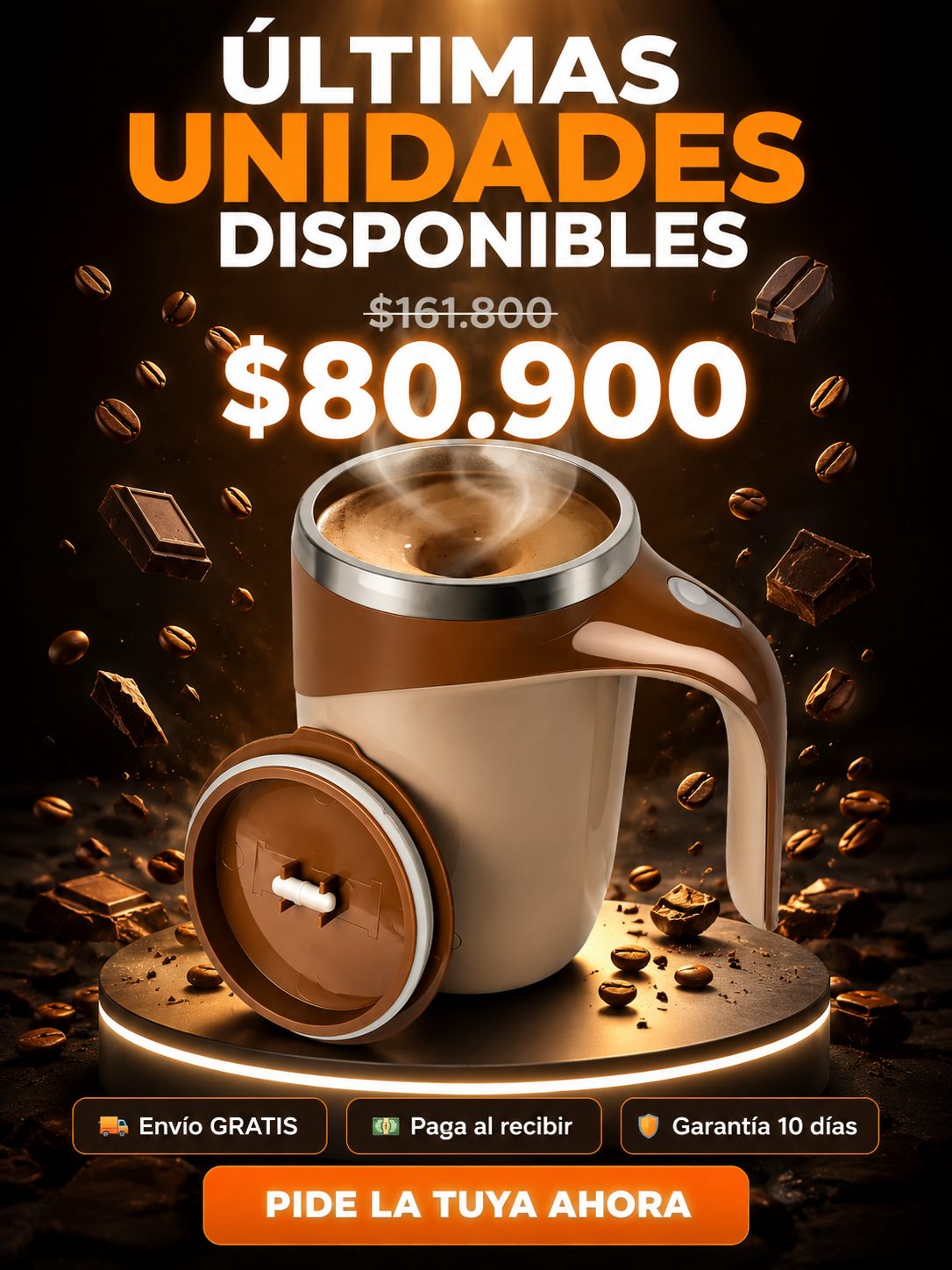 Últimas unidades — envío gratis, paga al recibir, garantía 10 días