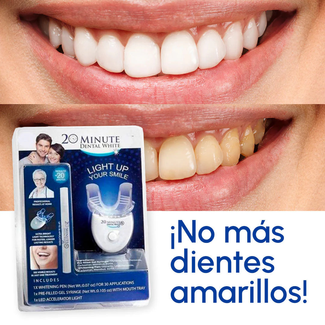No más dientes amarillos — resultados reales antes y después